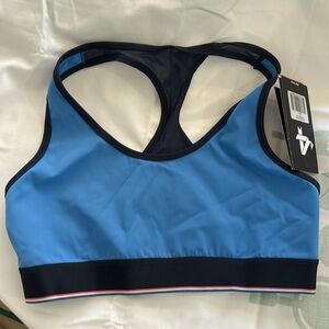 💜Four laps Circuit Sports Bra Cornflower Navy size medium